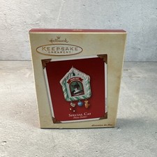 Hallmark Keepsake Ornament Special Cat Photo Frame Cool Cat Vintage 2002