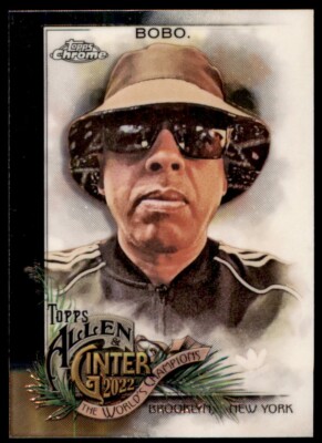 2022 Topps Allen & Ginter Chrome #271 Eric Bobo