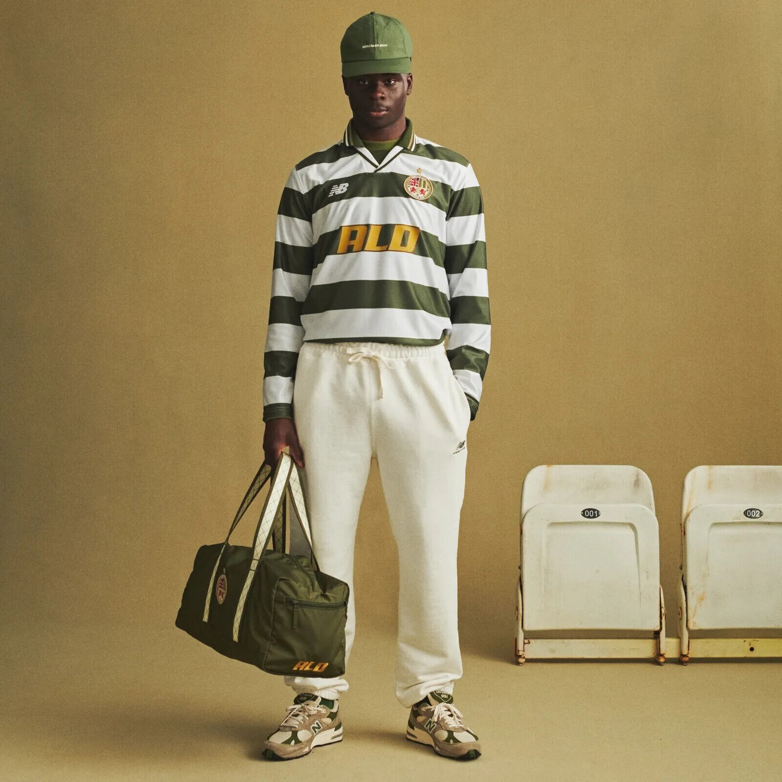 Aime Leon Dore ALD / New Balance 991 Duffle Bag - Green