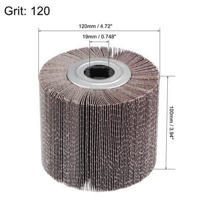 Uxcell 120mmx100mm 180 Grit Non-Woven Polishing Burnishing Wheel Nylon Wire Drawing Abrasive Flap Wheel Red 8bd5fde5 E71a 431c A33d 01516fa66752.02171f12aa9269b9ab8873c8a59c33c4 - View #11