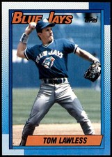 Tom Lawless #49 1990 Topps