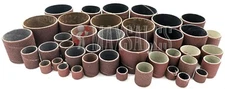 40pc Sanding Drum Paper Set 120 Grit & 80 Grit Size 1/2",3/4",1",1-1/2" - 2" dia
