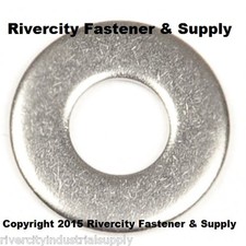 (100) M2 Metric Stainless Steel Flat Washers A2 / 18-8 / SS 2mm