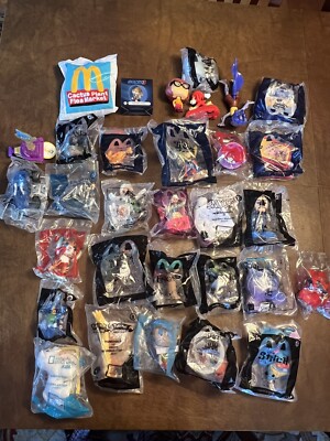 McDonald 's Happy Meal Toys - Lot of  31 - Most Sealed - Cactus Plant - Sonic 3