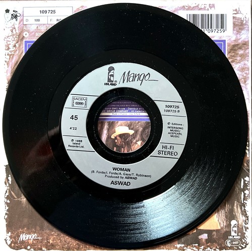 Aswad 7" Don't Turn Around - Picture 4 of 4
