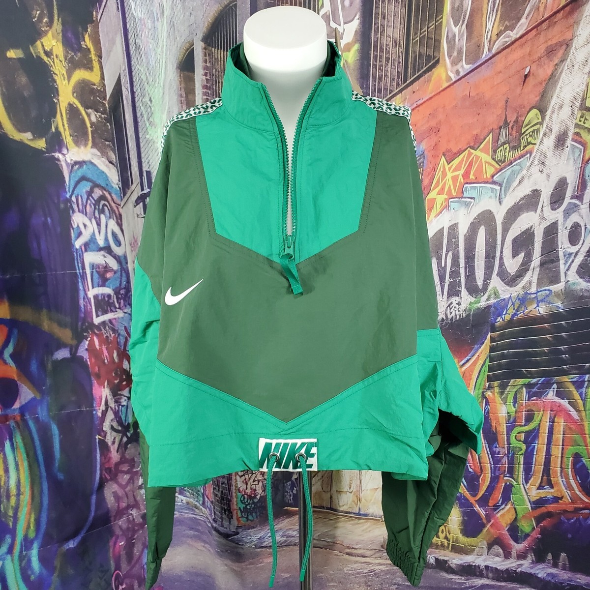 Nike Water Repellent Crop Tracksuit Jacket Size XLarge New