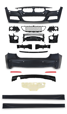 Bodykit für BMW 3er F30 LCI Stoßstange Heck Front Schweller ABS M Paket M3