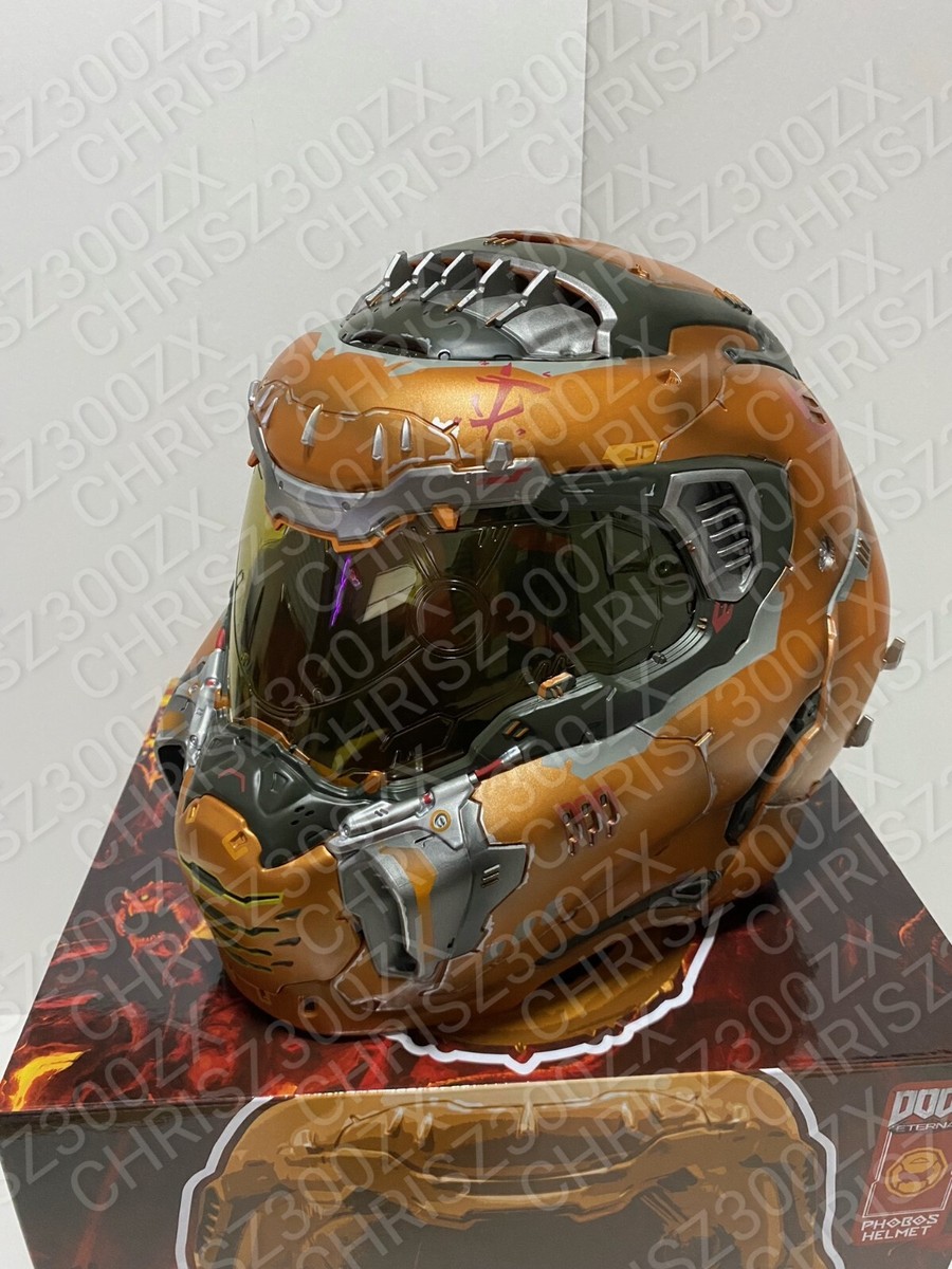 Doom Eternal Phobos Collector's Edition Helmet Figure Light