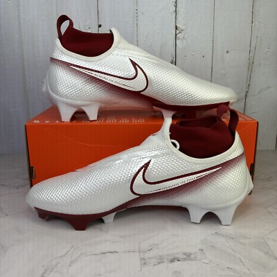 Nike Vapor Edge Pro 360 Football Cleats White Red Mens Size  display picture 1