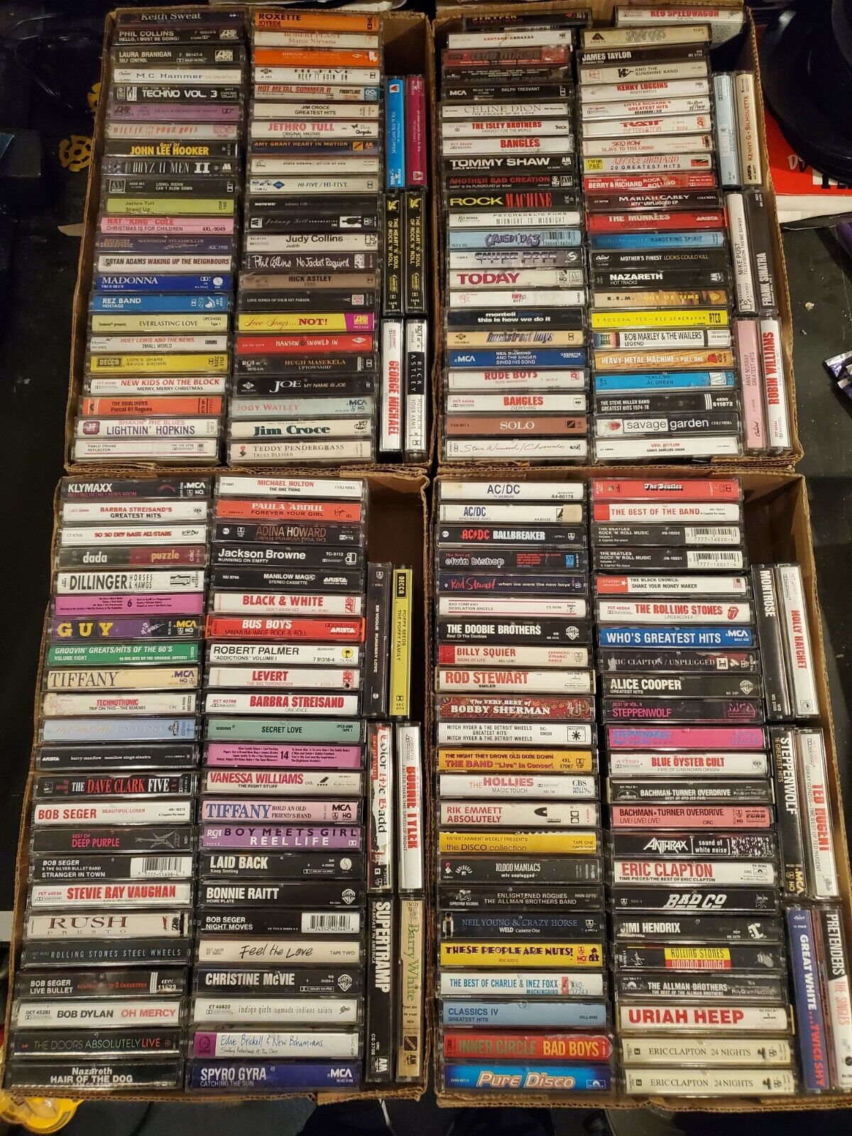 Cassette Tapes 3/$9.99 YOU CHOOSE!! Pop Rock R&B 50s 60s 70s 80s 90s