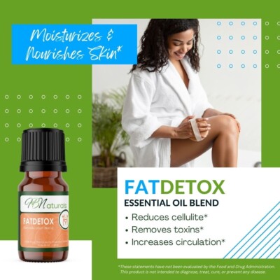 BOGO FREE Fat Detox Essential Oil - Reduces the Appearance of Cellulite (10 ml)