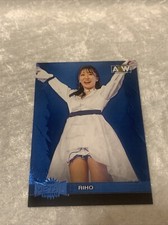 2022 UPPER DECK AEW METAL UNIVERSE RIHO #141 BLUE SPECTRUM