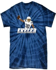 Tie-Dye Austin Ekeler Los Angeles Chargers Pic T-Shirt