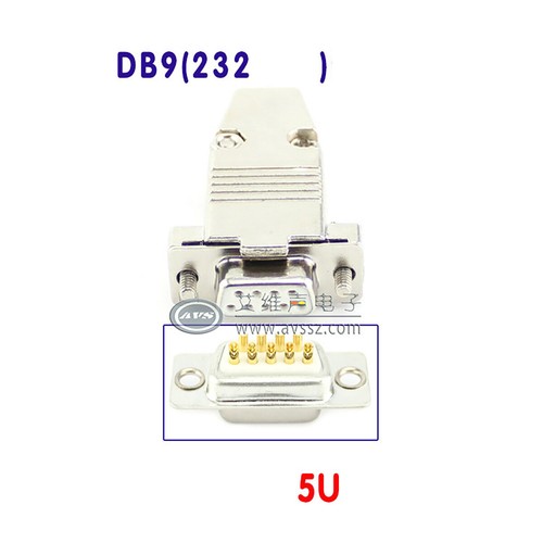 9 Pin D-SUB DB9 RS232 VGA Solder Connector Port Protector - Computer Adapter - Afbeelding 3 van 14