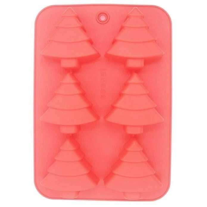 Set of 2 Silicone Christmas Soap Cake Bath Bomb Fizzes DIY Molds Moulds Xmas NEW - Image 3 of 4