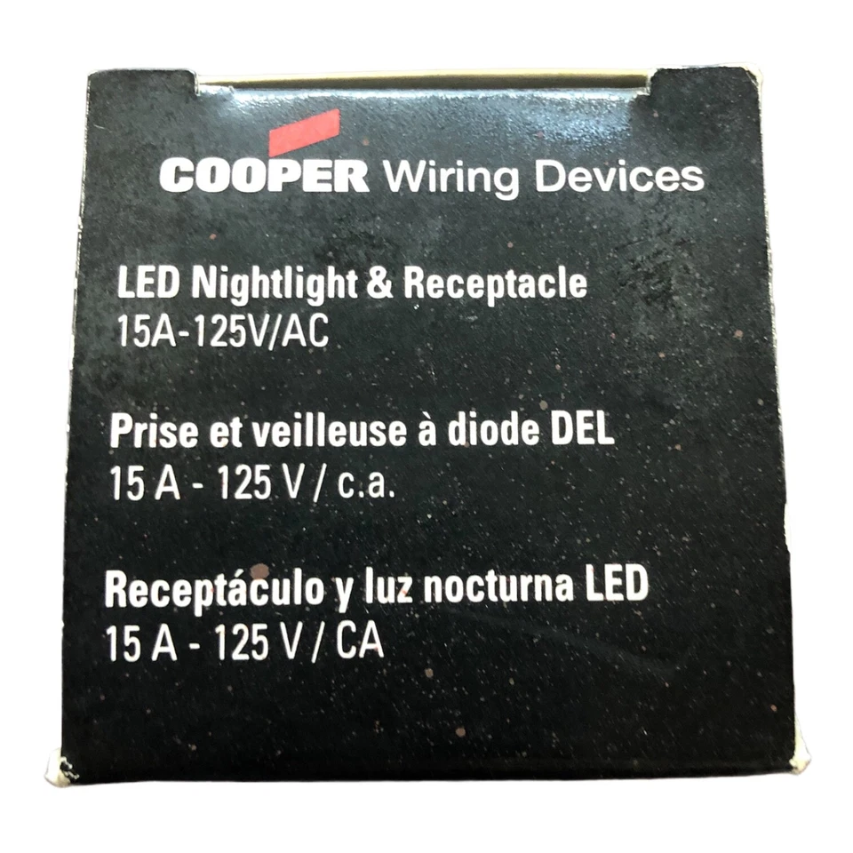 Box Nightlight/Recpt Ivry,No TR7735V-BOX, Cooper Wiring Devices Inc - Image 2 of 4