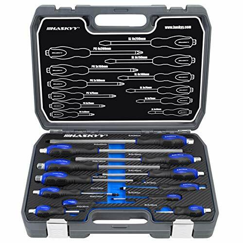 12 Pz. Cacciaviti Set Set Attrezzi Stella + Taglio Lama (u5X)