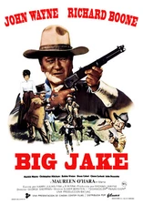 John Wayne movie poster from the movie Big Jake  17" x 24"