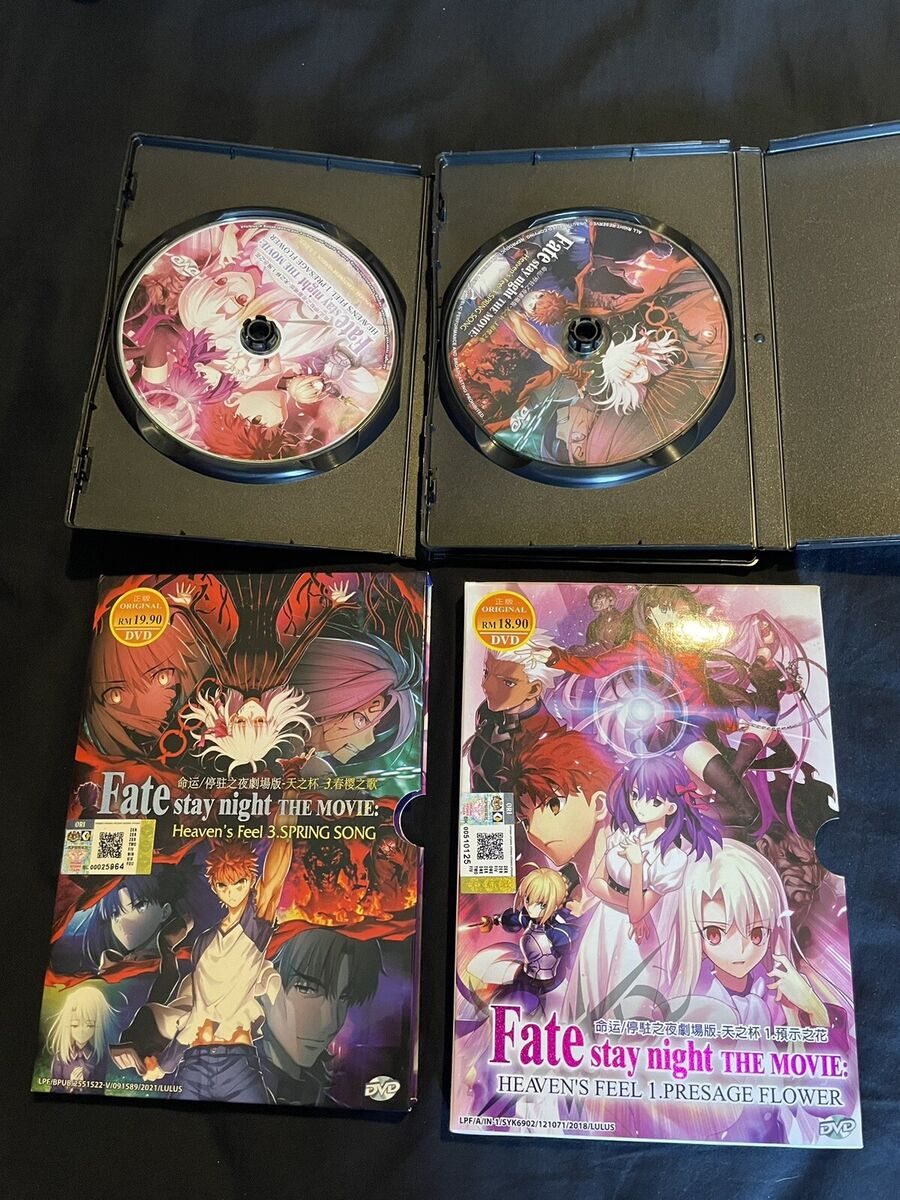 Fate Stay Night The Movie: Heaven's Feel 1 & 3 | eBay Fate Stay Night The Movie: Heaven's Feel 1 & 3 | eBay