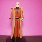 Vintage Kenner Star Wars Action Figure Obi-Wan Kenobi with felt cape