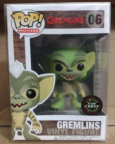 Funko Pop Gremlins 06 Limited Edition Glow Chase From Case To Protector Unopened