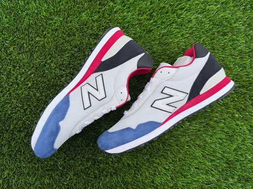 New Balance 515v3 Men's Sneakers Shoes - White/Blue/Red - US 14