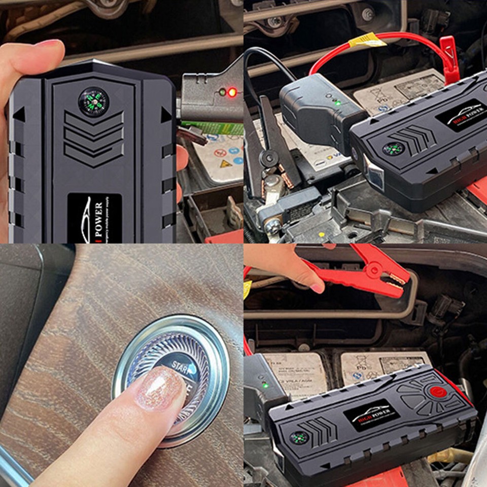 99900mAh Car Jump Starter Pack Booster Battery Charger Emergency Power