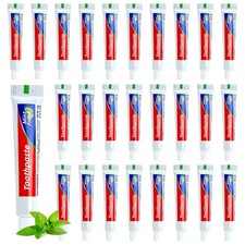 100 Tubes Travel Size Toothpaste in Bulk, Mini Small 0.35 Ounce Pack of 100