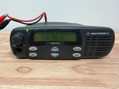 MOTOROLA CDM1250 Mobile 2 Way Radio AAM25SKD9PW2AN - Free Shipping!