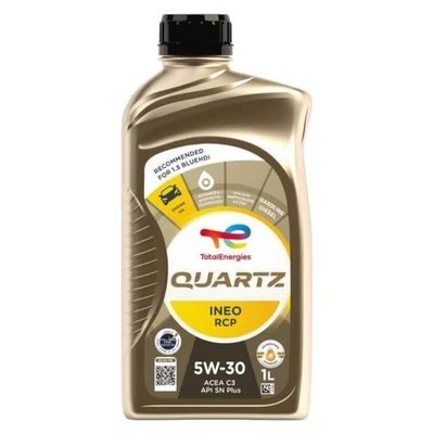 TOTAL 1 L Huile Moteur SAE 5W30 ACEA C3 QUARTZ INEO RCP Synthétique - Photo 1/3
