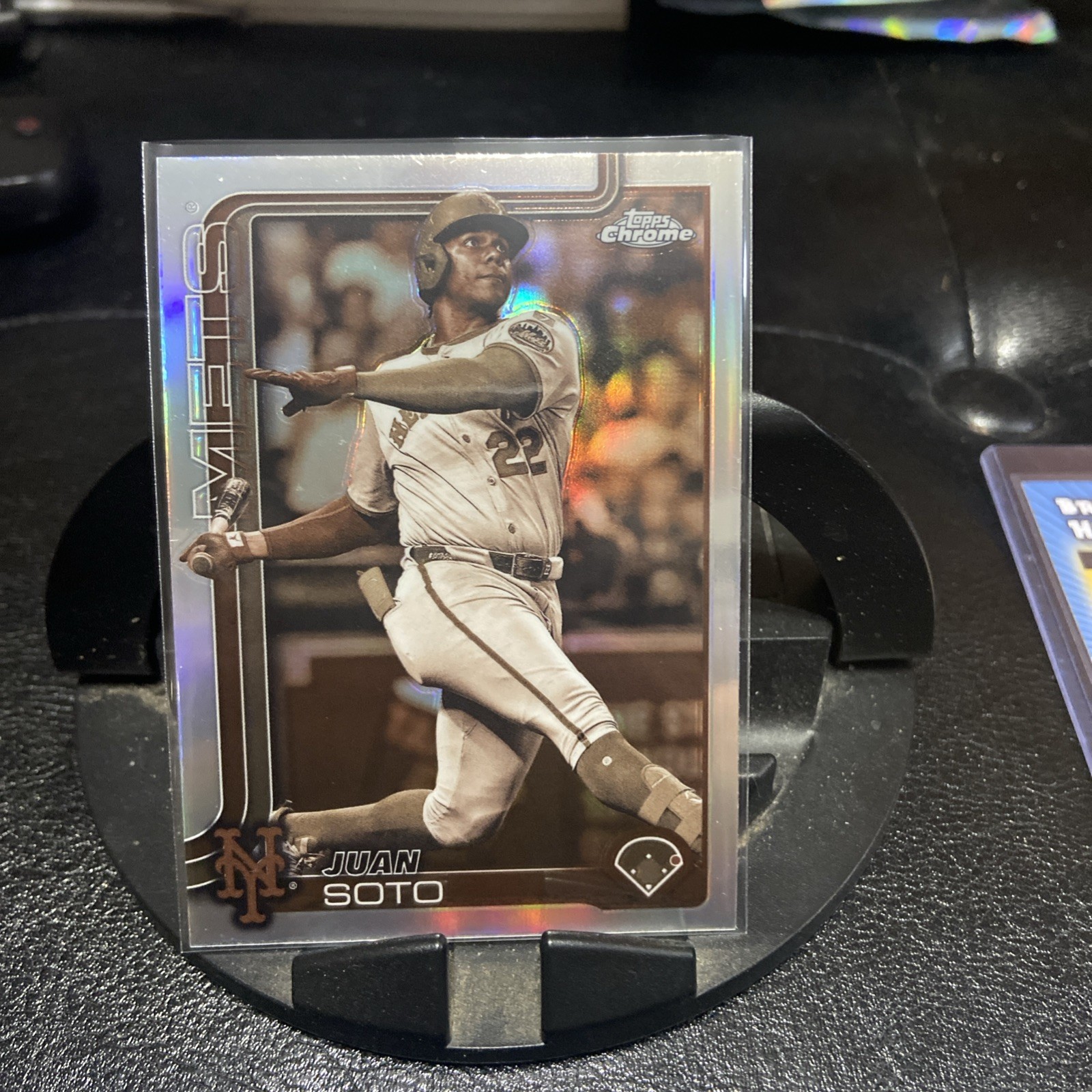 Juan Soto 2025 Topps Chrome Sepia Refractor #200 New York Mets