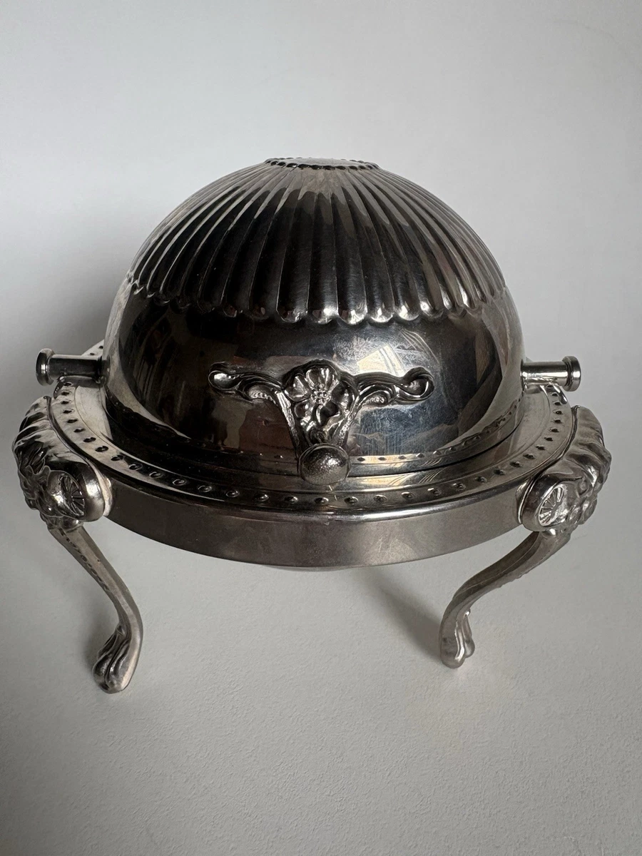 25+ FB Rogers Silver Coin Antique US Silver-Plated Butter Dishes
