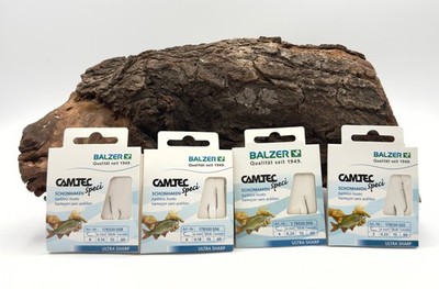 Balzer Camtec Speci Schonhaken Silber 60cm Gr. 2 4 6 8 10 12 14 16 18 NEW OVP