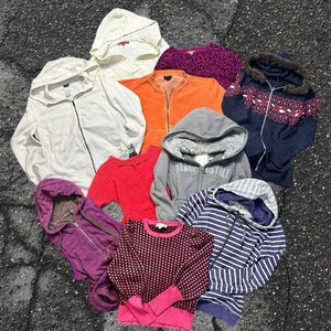 2000s Y2k Baby Hoodies BUNDLE 10x Fitted Tops Self Esteem RESELLER LOT EMO