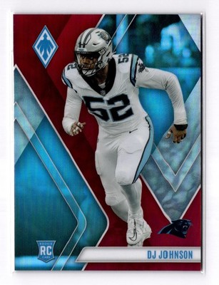 DJ JOHNSON 2023 Panini Phoenix Red Prizm #180 #/250