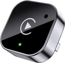 Wireless CarPlay Adapter 2026 Upgrade Wired to Wireless, Mini black