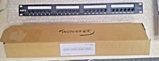 Waverly Cat 6 24-Port RJ-45 1U 19in Rackmount Network Patch Panel 6EPP24