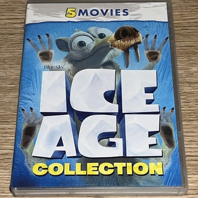 Ice Age 5-Movie Collection DVD (2017) - 5-Disc Set - Complete Original Series VG
