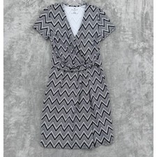 Talbots Dress Small Petite Lightweight Stretch Knit Sheath Career Classic Black