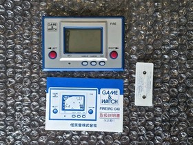 Nintendo Game & Watch Fire Silver Screen NOS Brand New  Lcd Handheld Electronic 