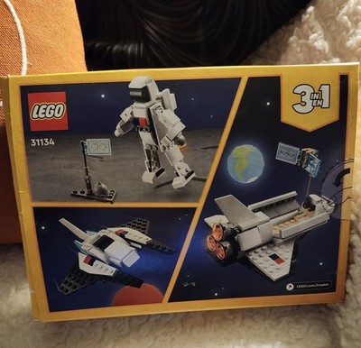 LEGO Creator 3-in-1 Space Shuttle 31134 Complete Set 144 pcs Ages 6+