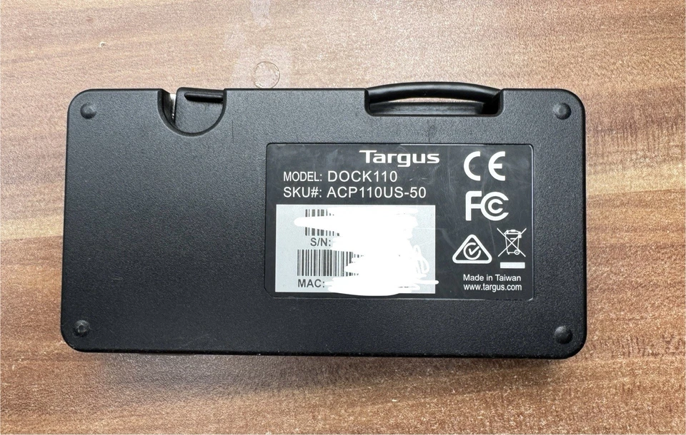 Targus DOCK110 USB Multi Display Extender Adapter Dockingstation ACA928EUZ - Bild 2 von 4