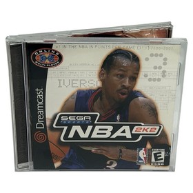NBA 2K2 (Sega Dreamcast, 2001) CIB Complete w/ Manual Tested & Works  Free Ship