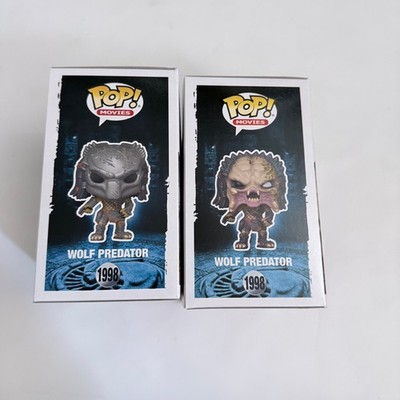Funko POP Alien AVP Requiem #1998 Wolf Predator Chase + Common set