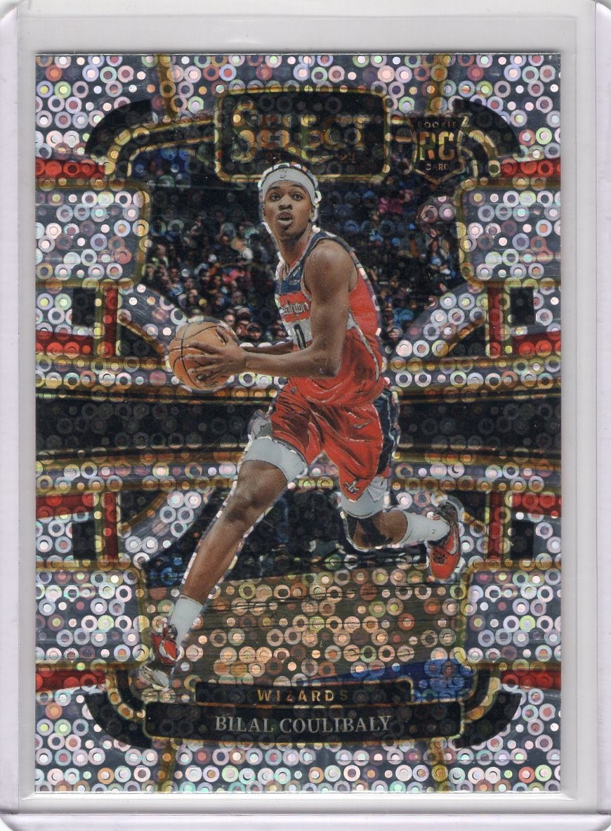 Bilal Coulibaly #97 2023-24 Panini Select Disco Prizm Rookie Concourse (RC)