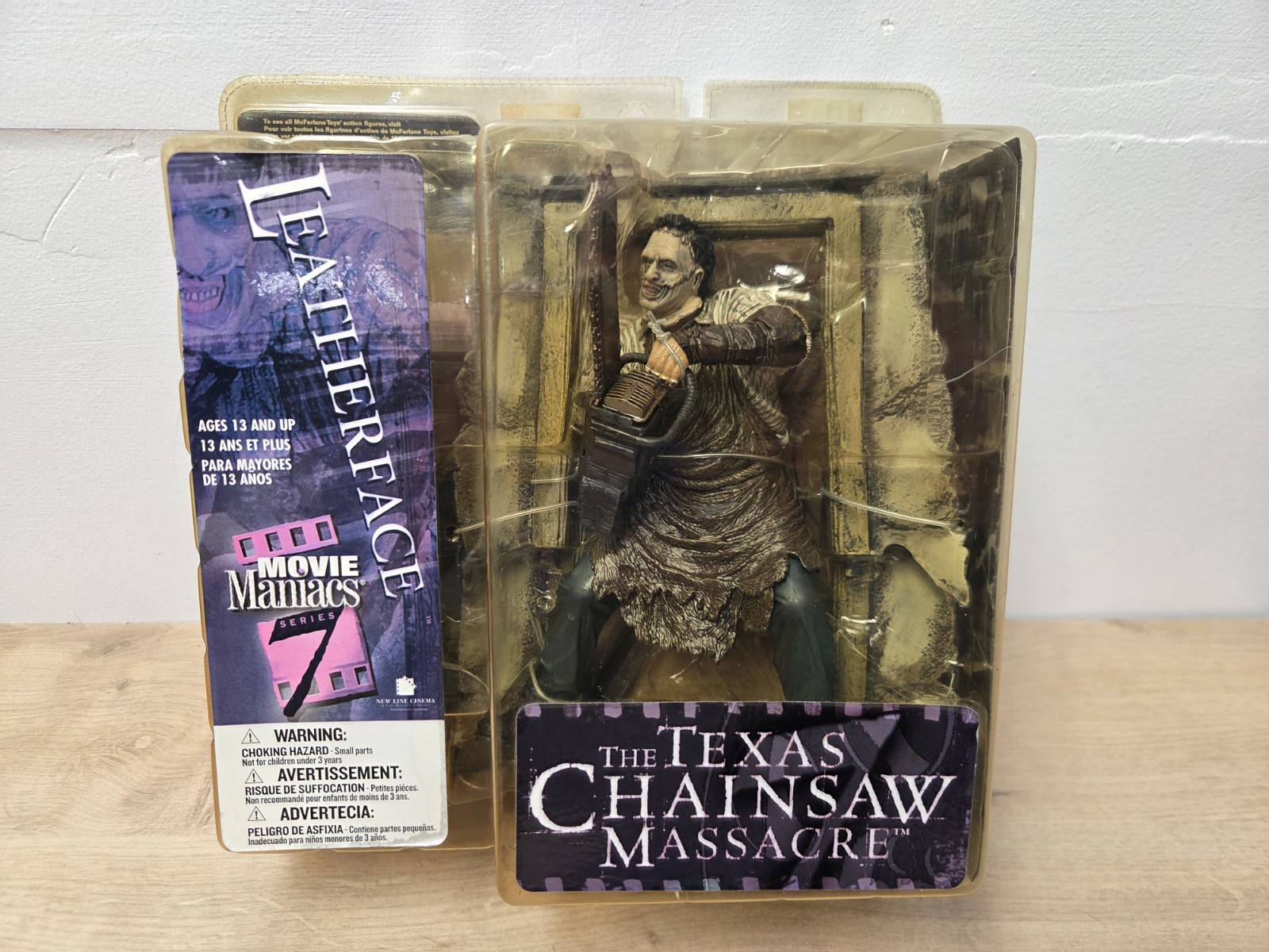 Texas Chainsaw Massacre Leatherface McFarlane Toys Action Figure NEW SEALED 2004