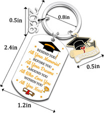 2026 Graduation Gifts for Her Him Class of 2026 Graduation Keychain Gifts for...