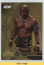 2025 Skybox Metal Universe AEW All Elite Wrestling Shelton Benjamin #94 READ 1md