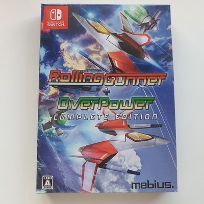 Rolling Gunner+Overpower Complete Edition Switch JAP Game in English Mebius SHOO
