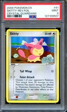 PSA 9 Skitty 41/100 Reverse Foil Stamped Crystal Guardians Pokemon Card MINT on eBay